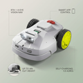 Robot Lawn Mower Designed for Effortless Maintenance, RTK GPS Mapping, 4-Eye Vision, Self Charging