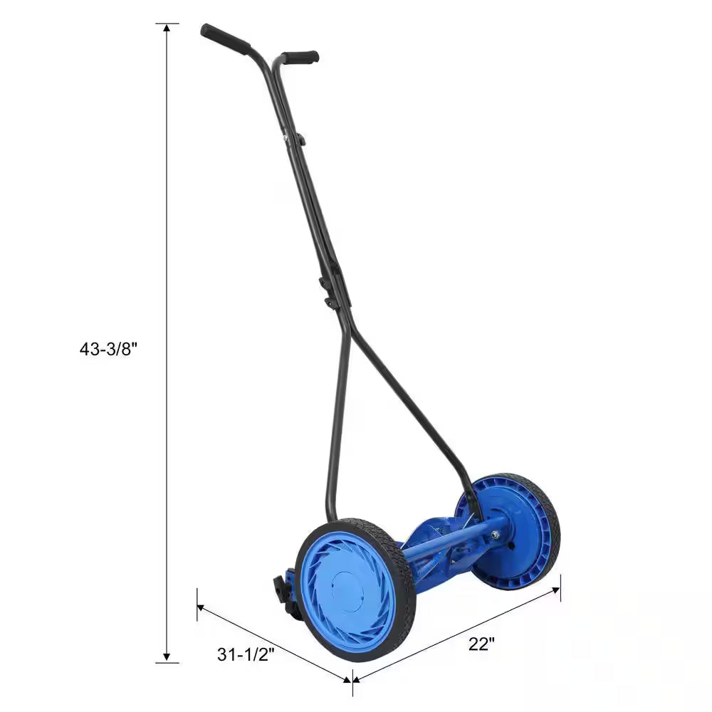 22 In. Push Lawn Mower Lawn Roller